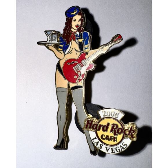 LOT 25 HARD ROCK CAFE Pins Staff Girls Guitar Holiday Anniversary US WORLDWIDE - Picture 15 of 16